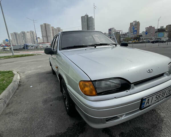 Сірий ВАЗ 2114 Самара, об'ємом двигуна 1.6 л та пробігом 132 тис. км за 2800 $, фото 1 на Automoto.ua