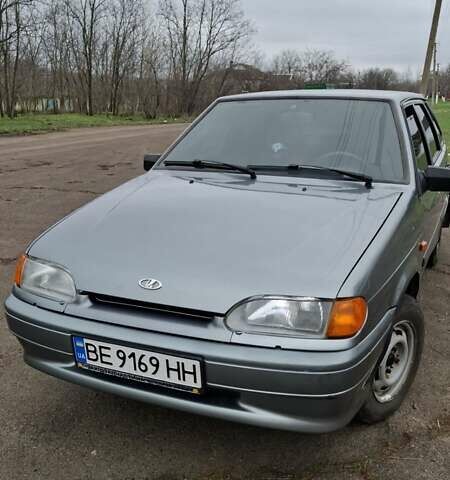 Серый ВАЗ 2114 Самара, объемом двигателя 1.6 л и пробегом 73 тыс. км за 3200 $, фото 1 на Automoto.ua