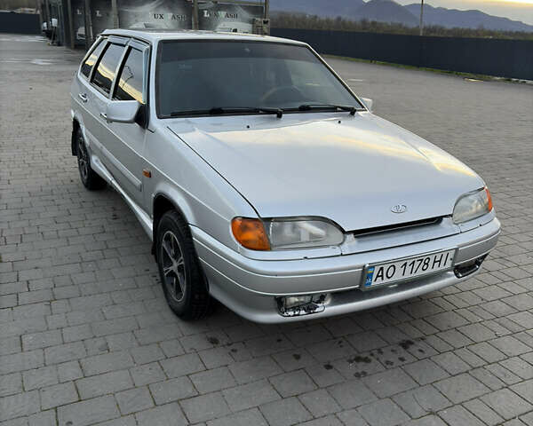 Серый ВАЗ 2114 Самара, объемом двигателя 1.6 л и пробегом 132 тыс. км за 1900 $, фото 1 на Automoto.ua