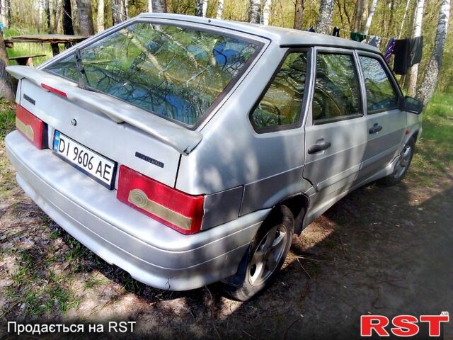 Серый ВАЗ 2114 Самара, объемом двигателя 1.6 л и пробегом 200 тыс. км за 1800 $, фото 1 на Automoto.ua