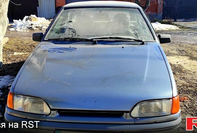 Серый ВАЗ 2114 Самара, объемом двигателя 1.6 л и пробегом 130 тыс. км за 2000 $, фото 1 на Automoto.ua