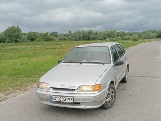 Серый ВАЗ 2114 Самара, объемом двигателя 1.6 л и пробегом 350 тыс. км за 950 $, фото 1 на Automoto.ua