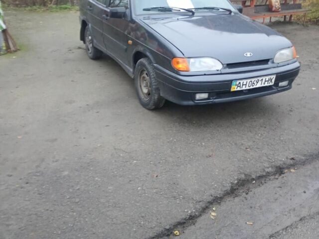 Серый ВАЗ 2114 Самара, объемом двигателя 1 л и пробегом 103 тыс. км за 1774 $, фото 1 на Automoto.ua