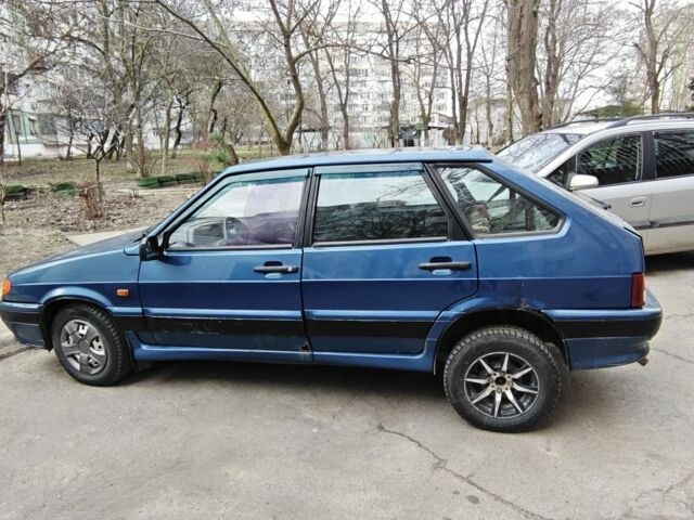 Синий ВАЗ 2114 Самара, объемом двигателя 1.5 л и пробегом 25 тыс. км за 1621 $, фото 1 на Automoto.ua