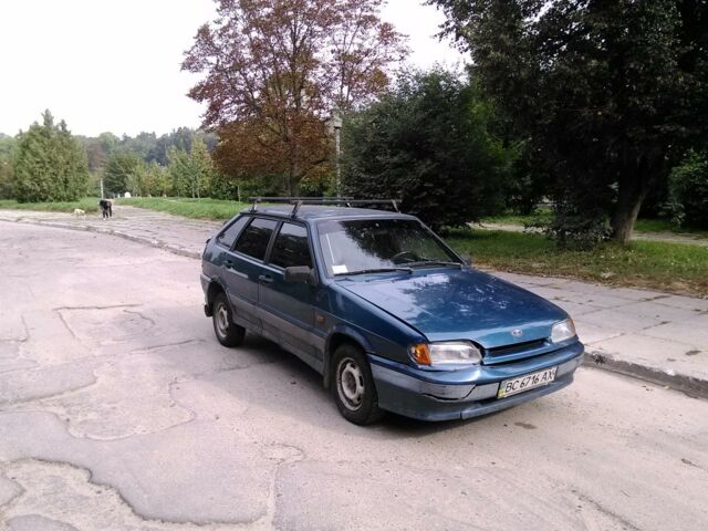 Синій ВАЗ 2114 Самара, об'ємом двигуна 1.5 л та пробігом 160 тис. км за 2100 $, фото 1 на Automoto.ua