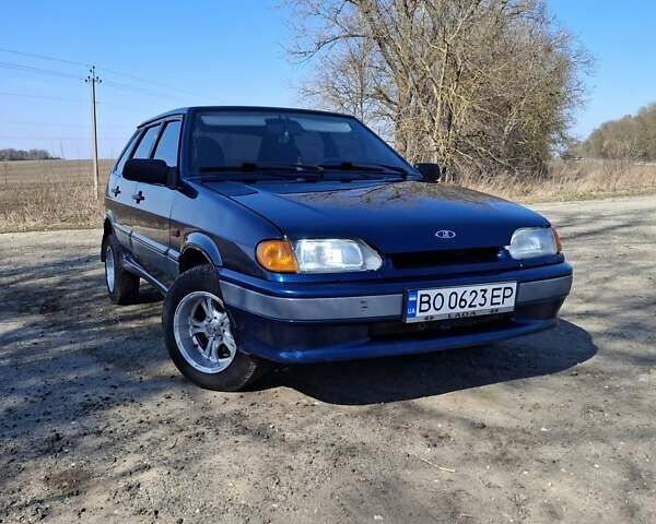 Синий ВАЗ 2114 Самара, объемом двигателя 1.5 л и пробегом 212 тыс. км за 2350 $, фото 1 на Automoto.ua