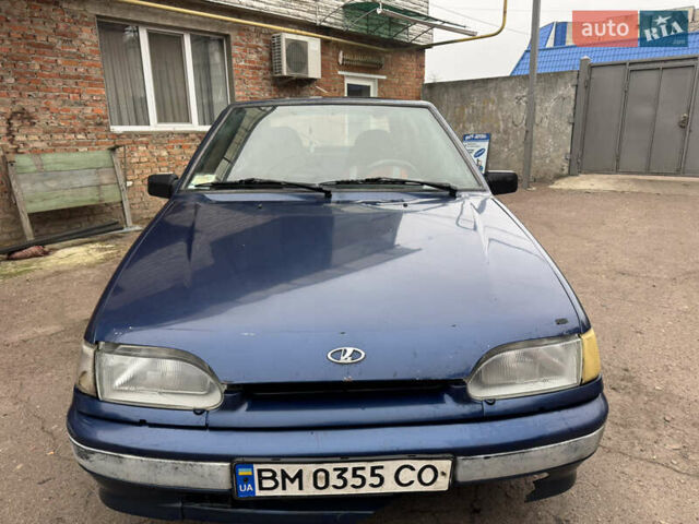 Синий ВАЗ 2114 Самара, объемом двигателя 1.5 л и пробегом 300 тыс. км за 950 $, фото 1 на Automoto.ua