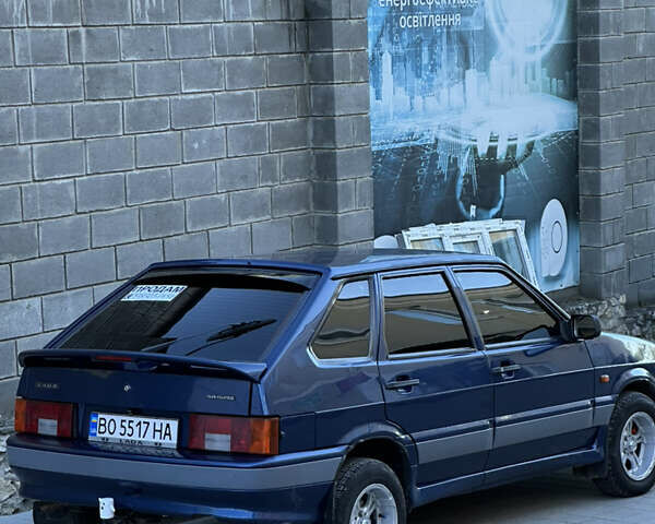 Синій ВАЗ 2114 Самара, об'ємом двигуна 1.5 л та пробігом 217 тис. км за 2800 $, фото 1 на Automoto.ua