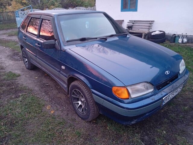 Синий ВАЗ 2114 Самара, объемом двигателя 1.5 л и пробегом 100 тыс. км за 800 $, фото 1 на Automoto.ua