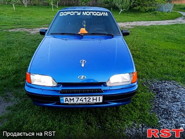 Синий ВАЗ 2114 Самара, объемом двигателя 1.5 л и пробегом 0 тыс. км за 2000 $, фото 1 на Automoto.ua