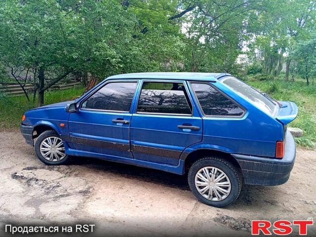 Синий ВАЗ 2114 Самара, объемом двигателя 1.6 л и пробегом 186 тыс. км за 1000 $, фото 1 на Automoto.ua