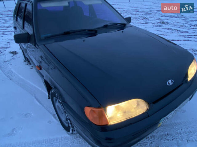 Синий ВАЗ 2114 Самара, объемом двигателя 1.6 л и пробегом 200 тыс. км за 1550 $, фото 1 на Automoto.ua