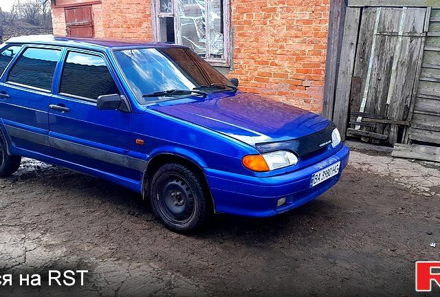 Синий ВАЗ 2114 Самара, объемом двигателя 1.6 л и пробегом 270 тыс. км за 1600 $, фото 1 на Automoto.ua