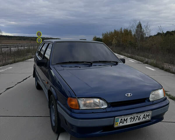 Синий ВАЗ 2114 Самара, объемом двигателя 1.6 л и пробегом 178 тыс. км за 2300 $, фото 1 на Automoto.ua