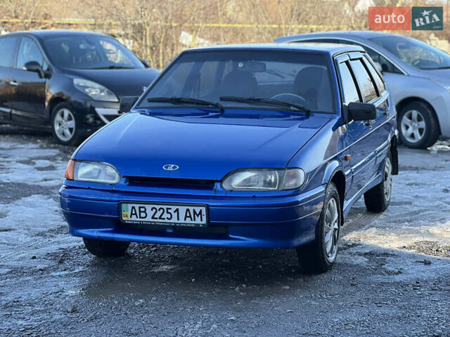 Синій ВАЗ 2114 Самара, об'ємом двигуна 1.6 л та пробігом 98 тис. км за 1500 $, фото 1 на Automoto.ua