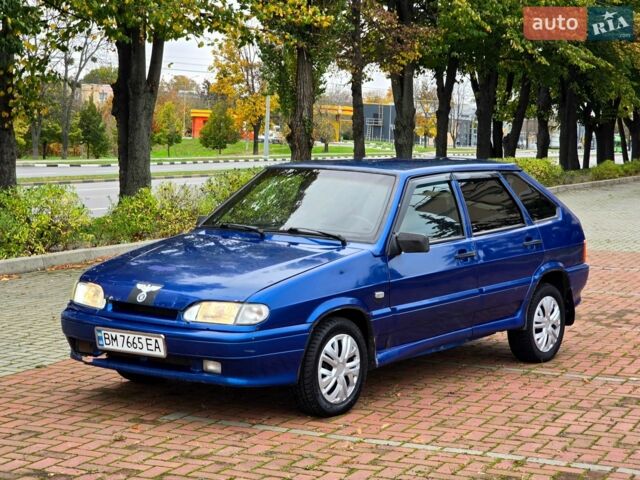 Синий ВАЗ 2114 Самара, объемом двигателя 1.6 л и пробегом 230 тыс. км за 1300 $, фото 1 на Automoto.ua