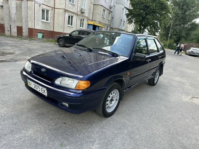 Синий ВАЗ 2114 Самара, объемом двигателя 1.6 л и пробегом 86 тыс. км за 2600 $, фото 1 на Automoto.ua