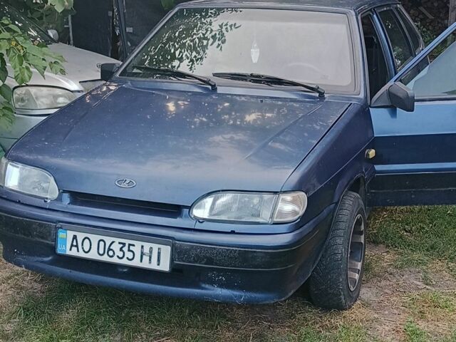 Синій ВАЗ 2114 Самара, об'ємом двигуна 1.5 л та пробігом 280 тис. км за 1600 $, фото 1 на Automoto.ua