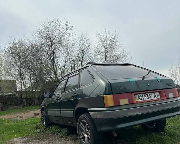 Зелений ВАЗ 2114 Самара, об'ємом двигуна 1.6 л та пробігом 298 тис. км за 1500 $, фото 1 на Automoto.ua