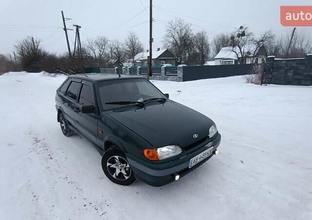 Зелений ВАЗ 2114 Самара, об'ємом двигуна 1.5 л та пробігом 81 тис. км за 1800 $, фото 1 на Automoto.ua