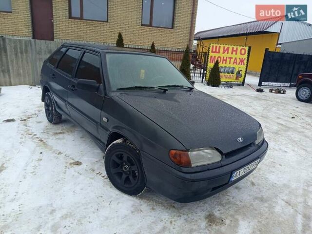 Зеленый ВАЗ 2114 Самара, объемом двигателя 1.5 л и пробегом 254 тыс. км за 1999 $, фото 1 на Automoto.ua