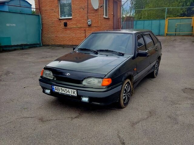 Зелений ВАЗ 2114 Самара, об'ємом двигуна 1.5 л та пробігом 210 тис. км за 1400 $, фото 1 на Automoto.ua