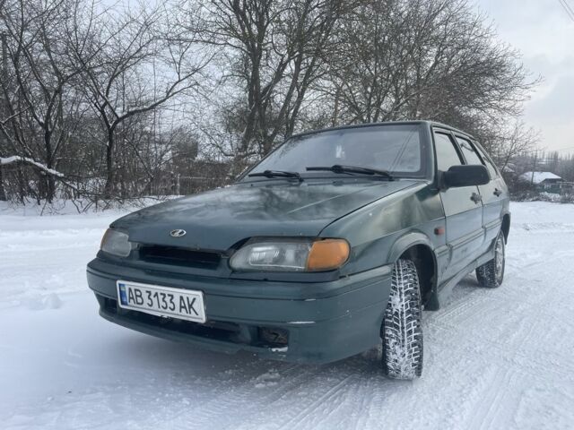 Зеленый ВАЗ 2114 Самара, объемом двигателя 0 л и пробегом 256 тыс. км за 800 $, фото 1 на Automoto.ua