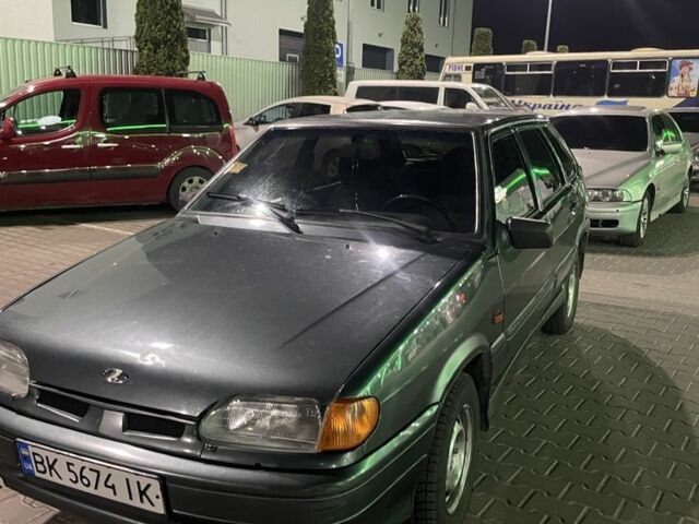 Зеленый ВАЗ 2114 Самара, объемом двигателя 1.5 л и пробегом 200 тыс. км за 1500 $, фото 1 на Automoto.ua