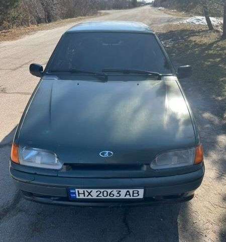 Зеленый ВАЗ 2114 Самара, объемом двигателя 1.5 л и пробегом 245 тыс. км за 1900 $, фото 1 на Automoto.ua