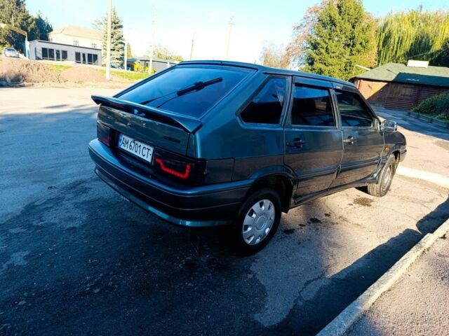 Зелений ВАЗ 2114 Самара, об'ємом двигуна 1.5 л та пробігом 250 тис. км за 1100 $, фото 1 на Automoto.ua