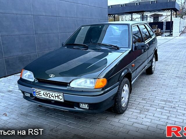 Зелений ВАЗ 2114 Самара, об'ємом двигуна 1.5 л та пробігом 80 тис. км за 3000 $, фото 1 на Automoto.ua