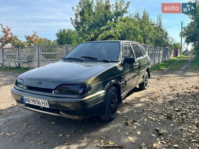 Зеленый ВАЗ 2114 Самара, объемом двигателя 1.5 л и пробегом 100 тыс. км за 1700 $, фото 1 на Automoto.ua