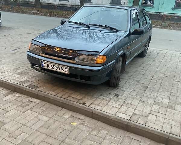 Зелений ВАЗ 2114 Самара, об'ємом двигуна 1.5 л та пробігом 243 тис. км за 1750 $, фото 1 на Automoto.ua