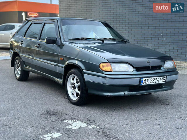 Зеленый ВАЗ 2114 Самара, объемом двигателя 1.5 л и пробегом 240 тыс. км за 1300 $, фото 1 на Automoto.ua