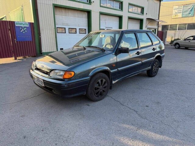 Зеленый ВАЗ 2114 Самара, объемом двигателя 1.6 л и пробегом 100 тыс. км за 1350 $, фото 1 на Automoto.ua