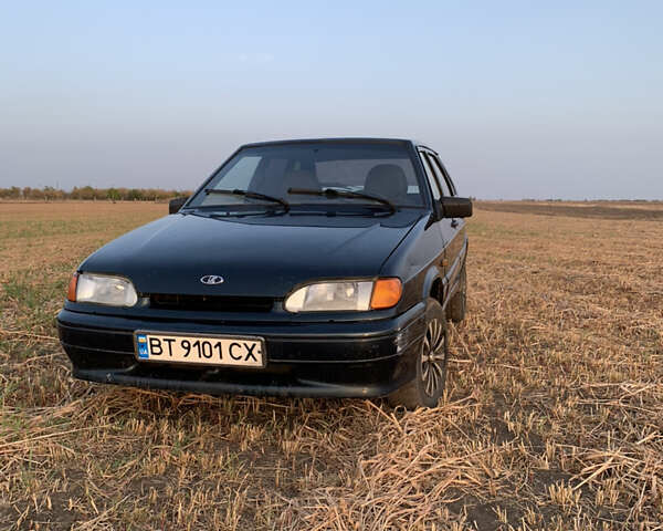 Зеленый ВАЗ 2114 Самара, объемом двигателя 0 л и пробегом 288 тыс. км за 2300 $, фото 1 на Automoto.ua