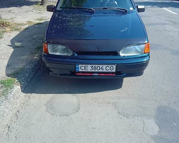 Зеленый ВАЗ 2114 Самара, объемом двигателя 1.6 л и пробегом 210 тыс. км за 1650 $, фото 1 на Automoto.ua