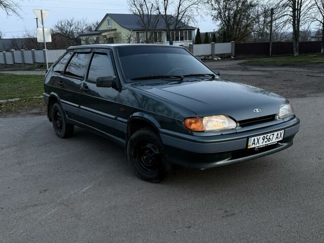 Зеленый ВАЗ 2114 Самара, объемом двигателя 1.6 л и пробегом 113 тыс. км за 4100 $, фото 1 на Automoto.ua