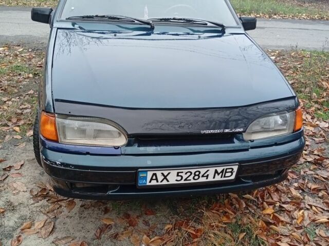 Зеленый ВАЗ 2114 Самара, объемом двигателя 1.6 л и пробегом 320 тыс. км за 1200 $, фото 1 на Automoto.ua