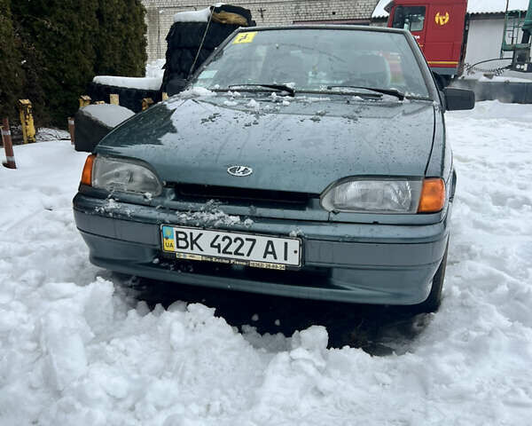 Зелений ВАЗ 2114 Самара, об'ємом двигуна 1.6 л та пробігом 73 тис. км за 3000 $, фото 1 на Automoto.ua