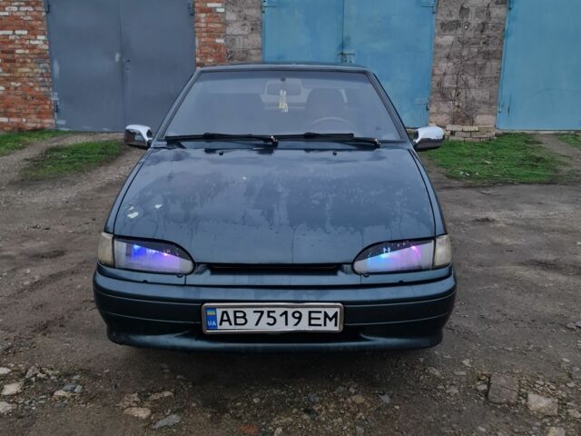 Зеленый ВАЗ 2114 Самара, объемом двигателя 1.6 л и пробегом 188 тыс. км за 1700 $, фото 1 на Automoto.ua