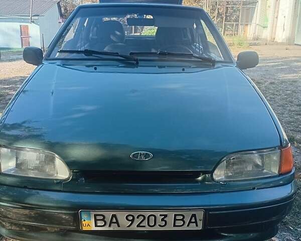 Зеленый ВАЗ 2114 Самара, объемом двигателя 1.6 л и пробегом 152 тыс. км за 2400 $, фото 1 на Automoto.ua