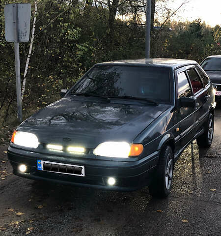 Зеленый ВАЗ 2114 Самара, объемом двигателя 1.6 л и пробегом 254 тыс. км за 2200 $, фото 1 на Automoto.ua