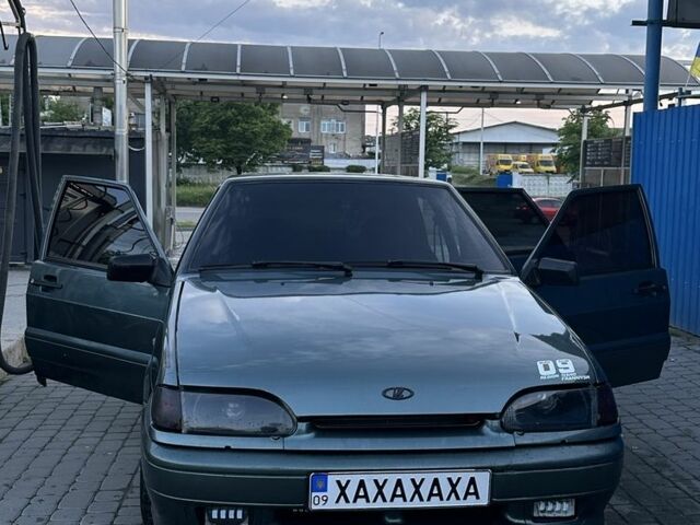 Зеленый ВАЗ 2114 Самара, объемом двигателя 1.6 л и пробегом 200 тыс. км за 2400 $, фото 1 на Automoto.ua