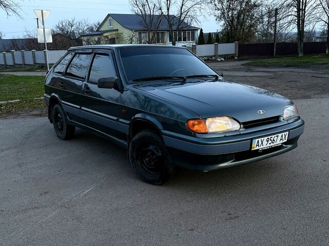 Зеленый ВАЗ 2114 Самара, объемом двигателя 1.6 л и пробегом 113 тыс. км за 4100 $, фото 1 на Automoto.ua