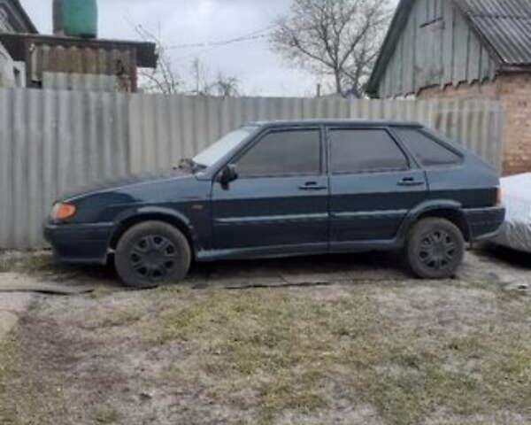 Зеленый ВАЗ 2114 Самара, объемом двигателя 1.6 л и пробегом 310 тыс. км за 1500 $, фото 1 на Automoto.ua
