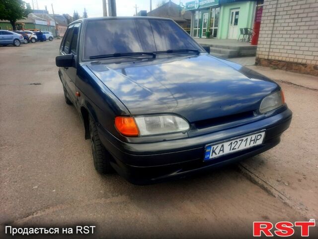 Зеленый ВАЗ 2114 Самара, объемом двигателя 1.6 л и пробегом 150 тыс. км за 1500 $, фото 1 на Automoto.ua
