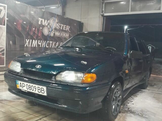 Зеленый ВАЗ 2114 Самара, объемом двигателя 1.6 л и пробегом 188 тыс. км за 1502 $, фото 1 на Automoto.ua