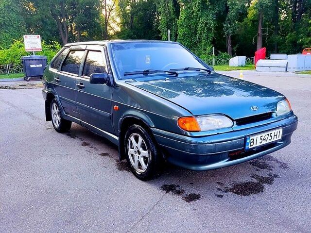 Зелений ВАЗ 2114 Самара, об'ємом двигуна 1.6 л та пробігом 275 тис. км за 1700 $, фото 1 на Automoto.ua