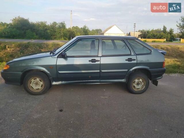 Зелений ВАЗ 2114 Самара, об'ємом двигуна 1.6 л та пробігом 230 тис. км за 1499 $, фото 1 на Automoto.ua